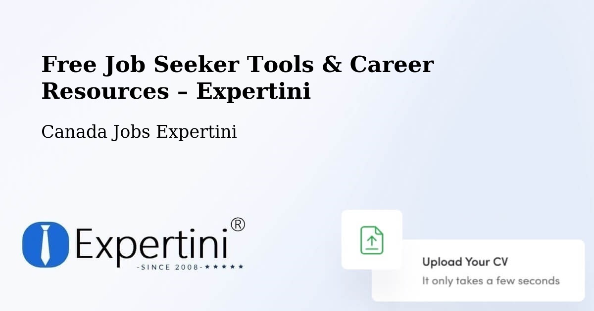 Free Job Seeker Tools & Career Resources – Cambridge - Cambridge, Canada Jobs Expertini